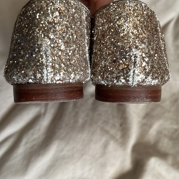 sparkly champagne pink loafers - Picture 5 of 5